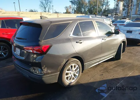 2022 Chevrolet Equinox Fwd Lt from USA, damaged, VIN 2GNAXKEV9N6145348
